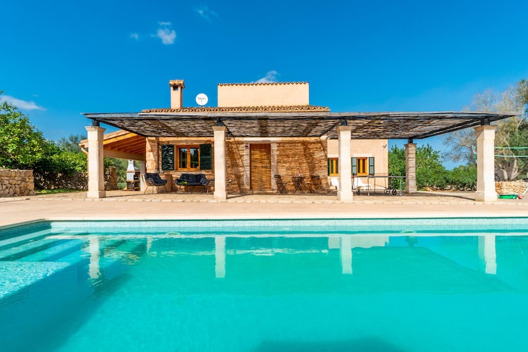 Vakantiehuizen Spanje | Mallorca | Vakantiehuis te huur in Sineu met zwembad  met wifi 6 personen