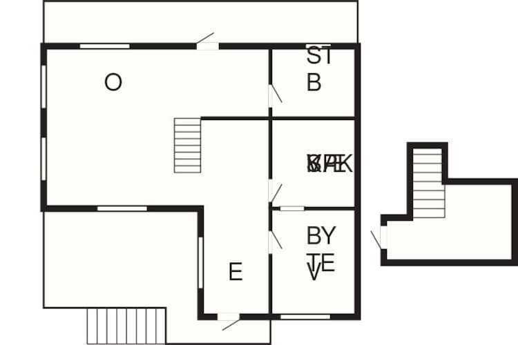 6 person holiday home in SVANESUND-Floor plan