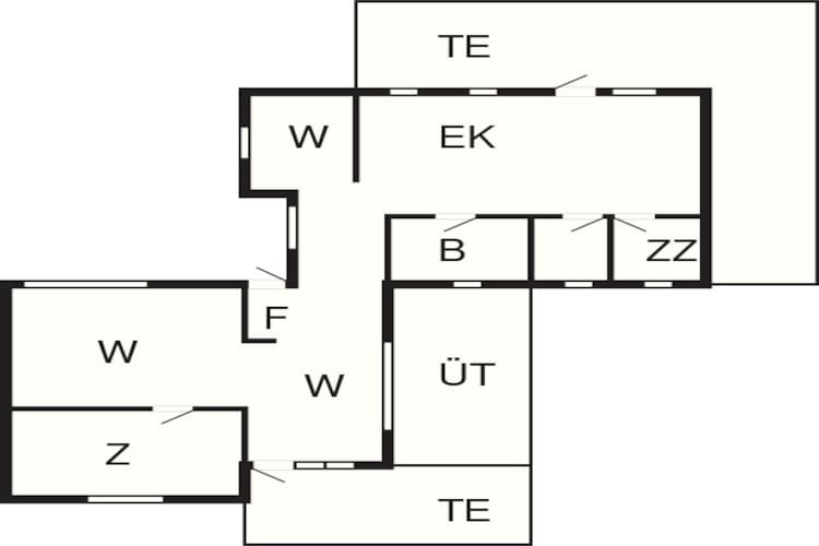 8 persoons vakantie huis in Storvorde - Plattegrond