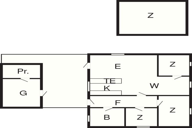 6 persoons vakantie huis in Hemmet-Plattegrond