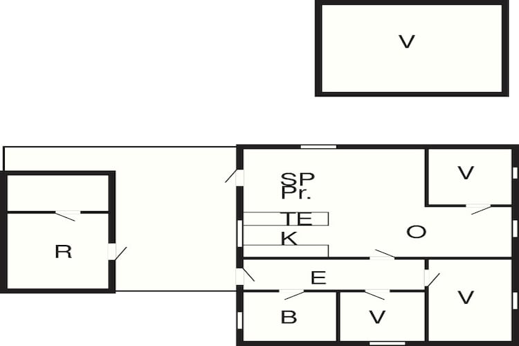 6 persoons vakantie huis in Hemmet-Plattegrond