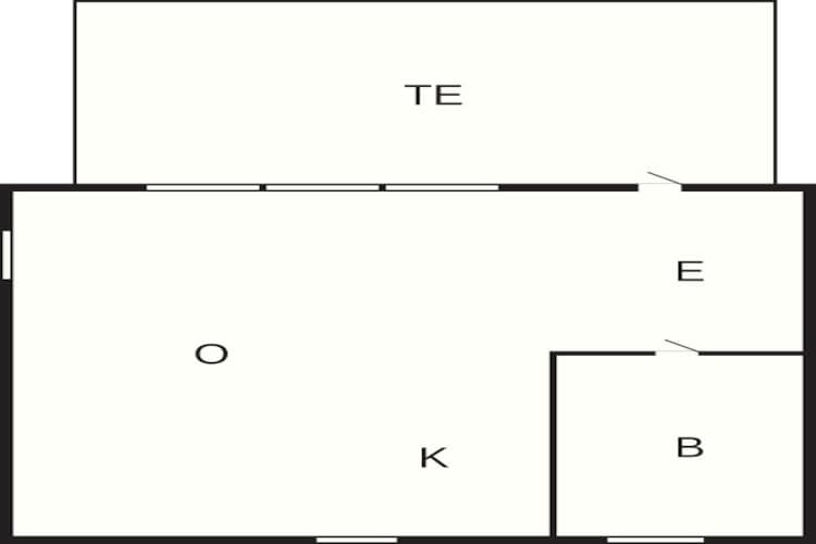 Maison de vacances pour 2 a VARBERG-By Traum - Plan