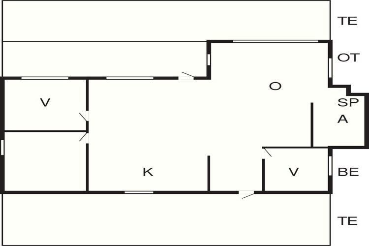 6 persoons vakantie huis in Hadsund-By Traum-Plattegrond