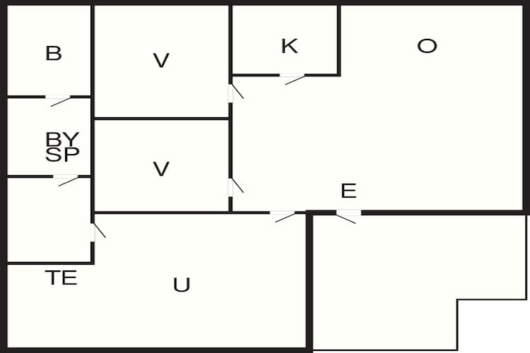 6 person holiday home in FIGEHOLM-By Traum-Floor plan