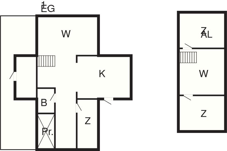 Maison de vacances pour 5 a LINDERÖD-By Traum-Plan d'étage