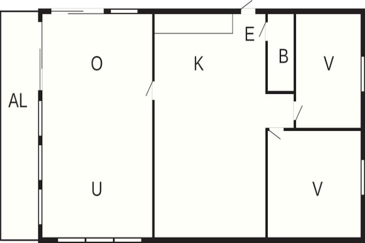 6 persoons vakantie huis in LJUSDAL-By Traum-Plattegrond
