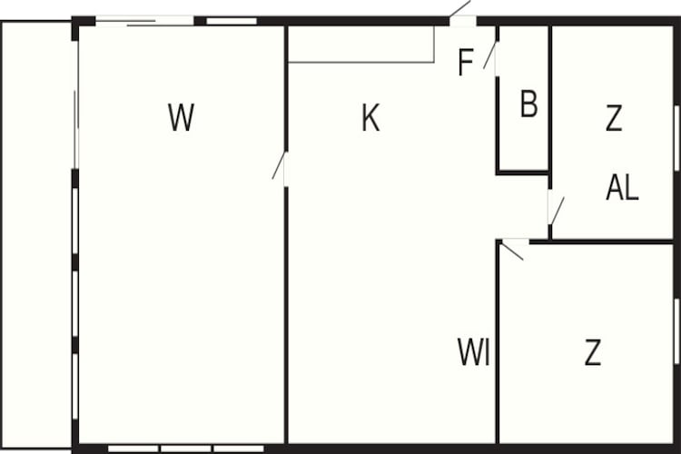 Maison de vacances pour 6 a LJUSDAL-By Traum - Plan