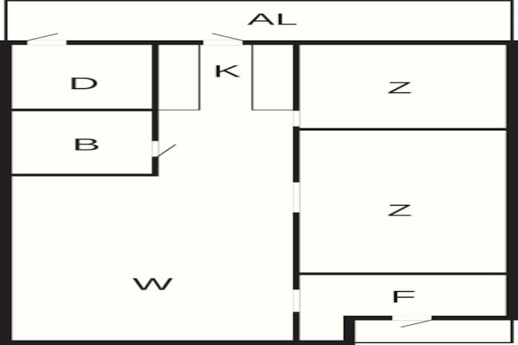 Maison de vacances pour 6 a LAHOLM-By Traum - Plan