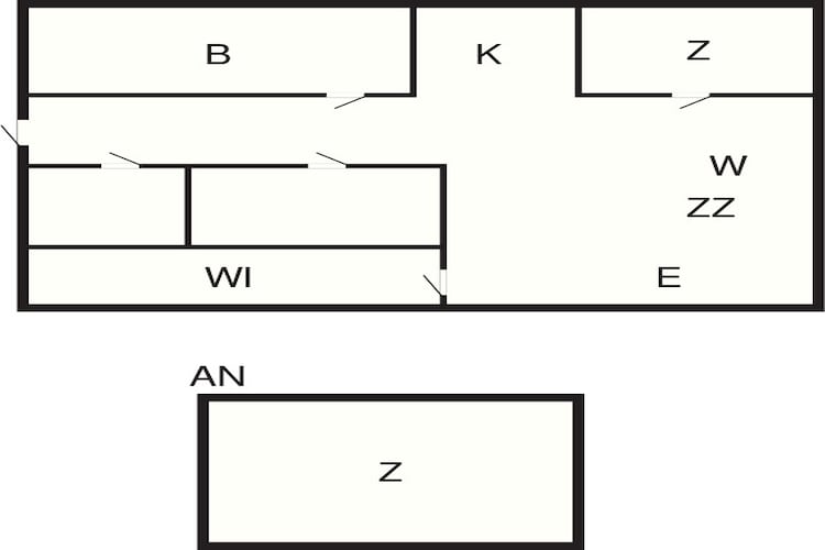 6 person holiday home in BERGKVARA-By Traum-Floor plan