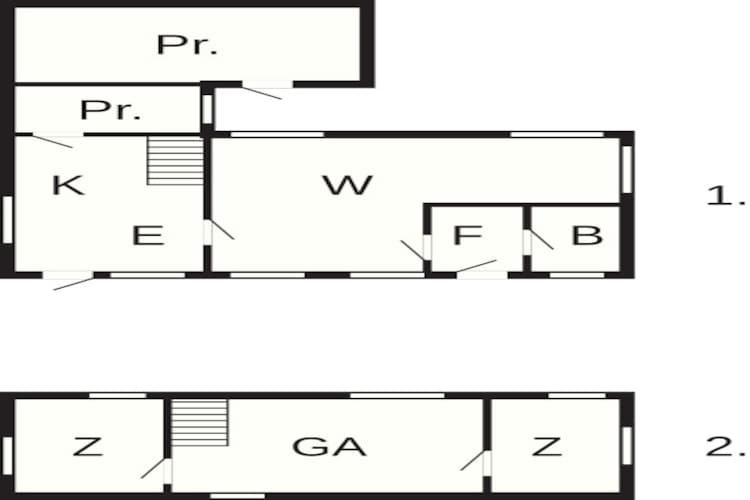 Kustparadijs in arsdale -- By Traum Ferienwohnungen-Plattegrond