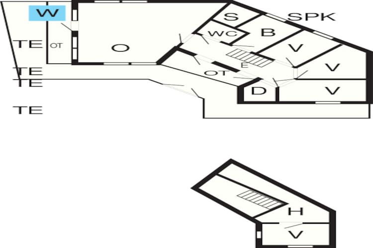 Maison de vacances pour 8 a Byrkjelo-By Traum-Plan d'étage