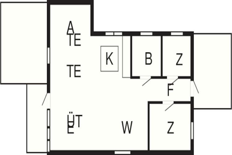 5 persoons vakantie huis in Jægerspris-By Traum - Plattegrond