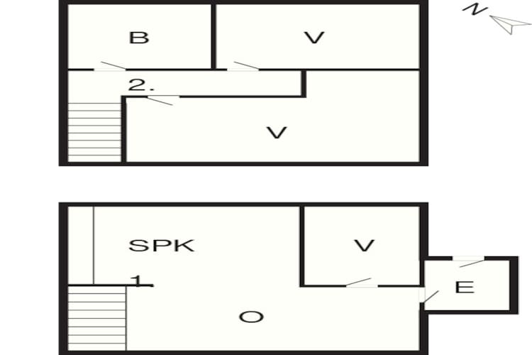 6 persoons vakantie huis in Rømø-By Traum - Plattegrond