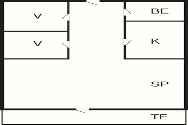 4 persoons vakantie huis in Hjørring-By Traum-Plattegrond