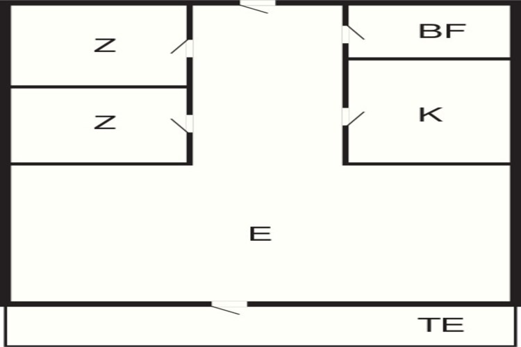 4 persoons vakantie huis in Hjørring-By Traum-Plattegrond