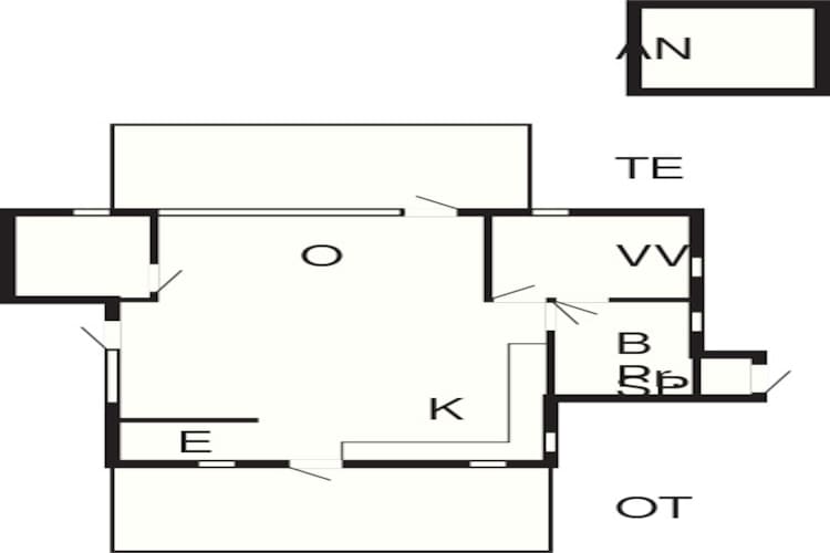 Gerestaureerd strandhuis -- By Traum Ferienwohnungen-Plattegrond