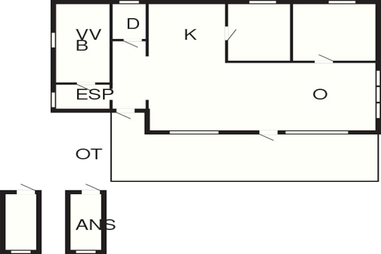 Maison de vacances pour 7 a JARFJORD-By Traum-Plan d'étage