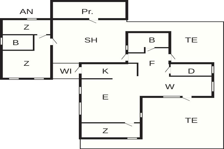7 persoons vakantie huis in Fanø-By Traum-Plattegrond