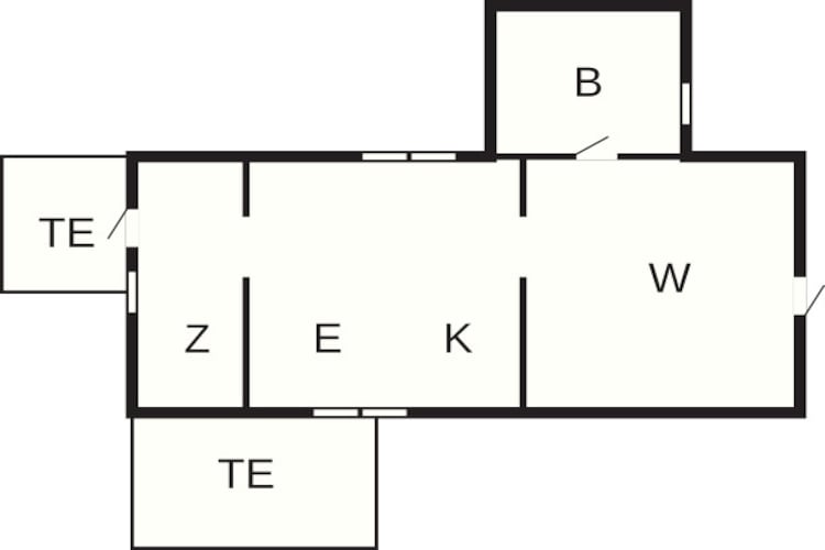 4 person holiday home in LYSEKIL-By Traum - Floor plan