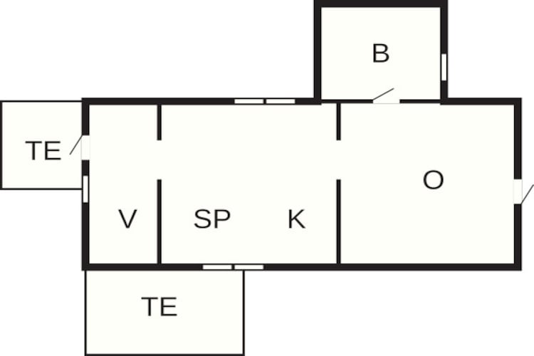4 person holiday home in LYSEKIL-By Traum - Floor plan