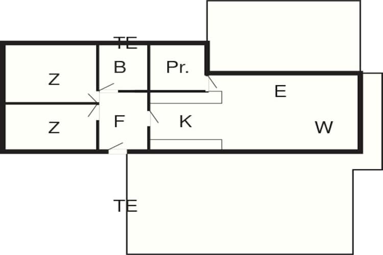 4 persoons vakantie huis in Gilleleje-By Traum-Plattegrond