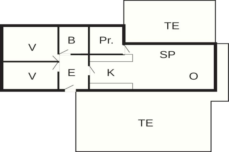 4 persoons vakantie huis in Gilleleje-By Traum-Plattegrond