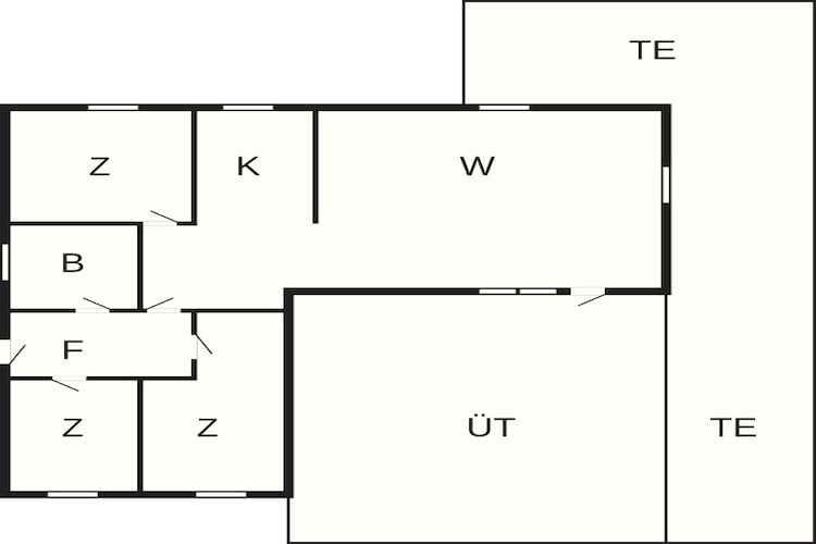 6 persoons vakantie huis in Væggerløse-By Traum-Plattegrond