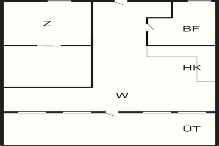Maison de vacances pour 4 a Ærøskøbing-By Traum-Plan d'étage