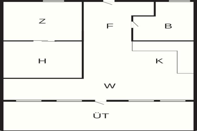 4 persoons vakantie huis in Ærøskøbing-By Traum - Plattegrond