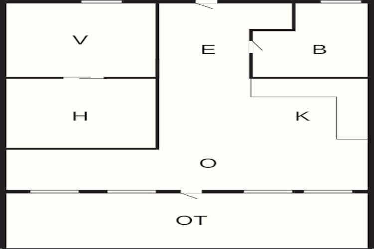 4 persoons vakantie huis in Ærøskøbing-By Traum - Plattegrond