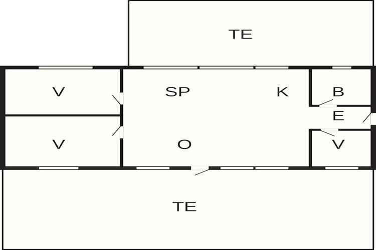 6 persoons vakantie huis in Højby-By Traum-Plattegrond