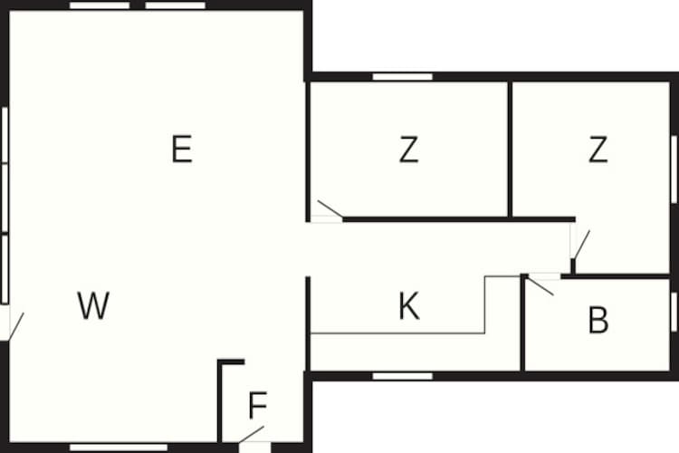 4 persoons vakantie huis in Hals-By Traum - Plattegrond