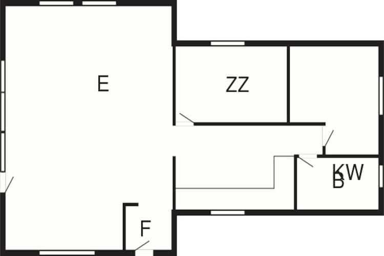 4 persoons vakantie huis in Hals-By Traum - Plattegrond