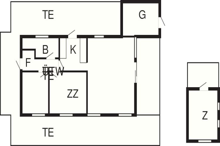 6 persoons vakantie huis in Fårevejle-By Traum-Plattegrond