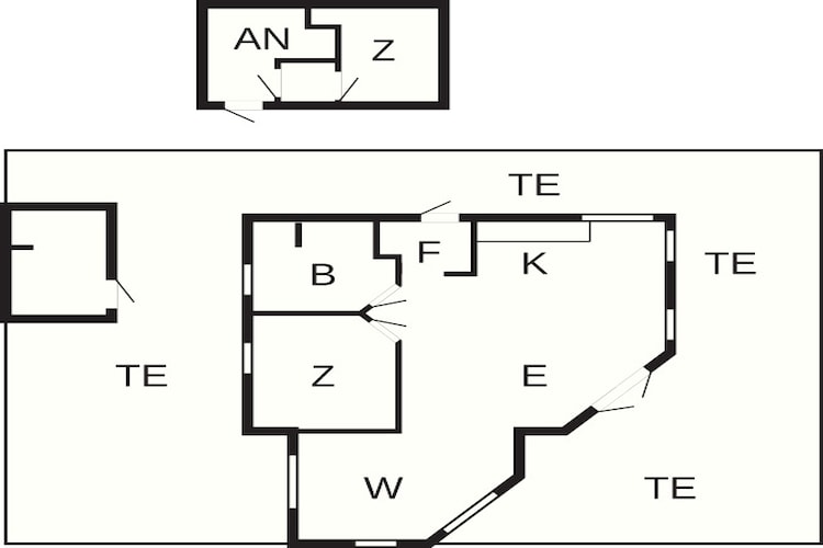 6 persoons vakantie huis in Frederikshavn-By Traum-Plattegrond