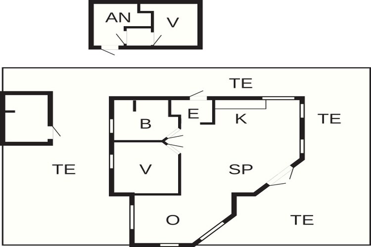 6 persoons vakantie huis in Frederikshavn-By Traum-Plattegrond