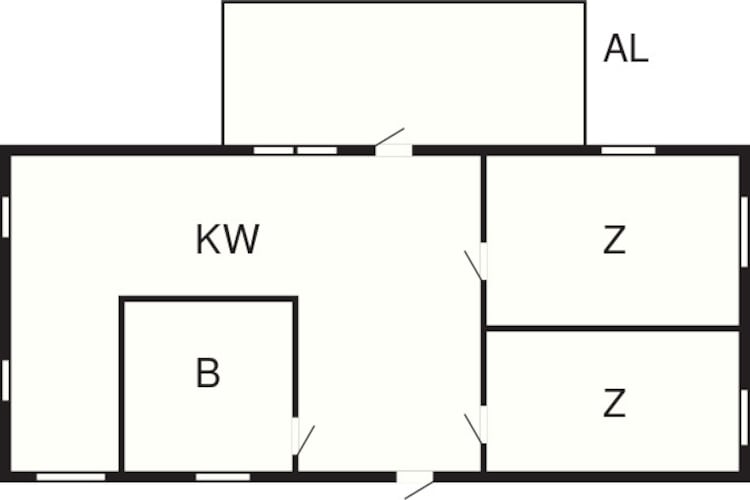 4 persoons vakantie huis in SANDHEM-By Traum - Plattegrond