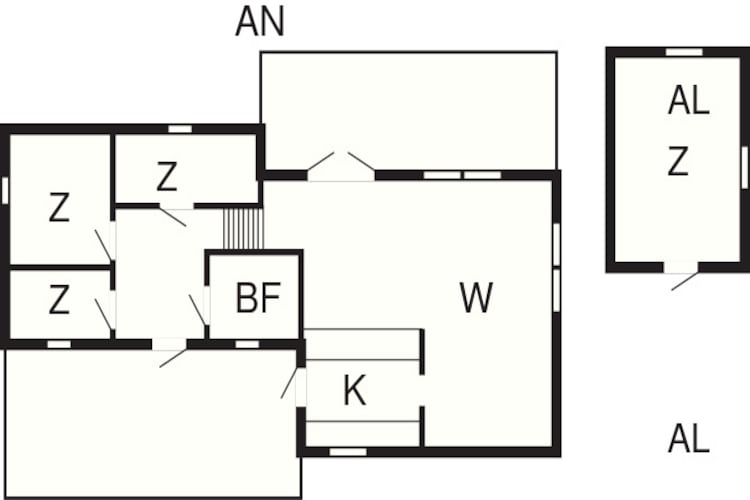 Maison de vacances pour 6 a Bovallstrand-By Traum-Plan d'étage