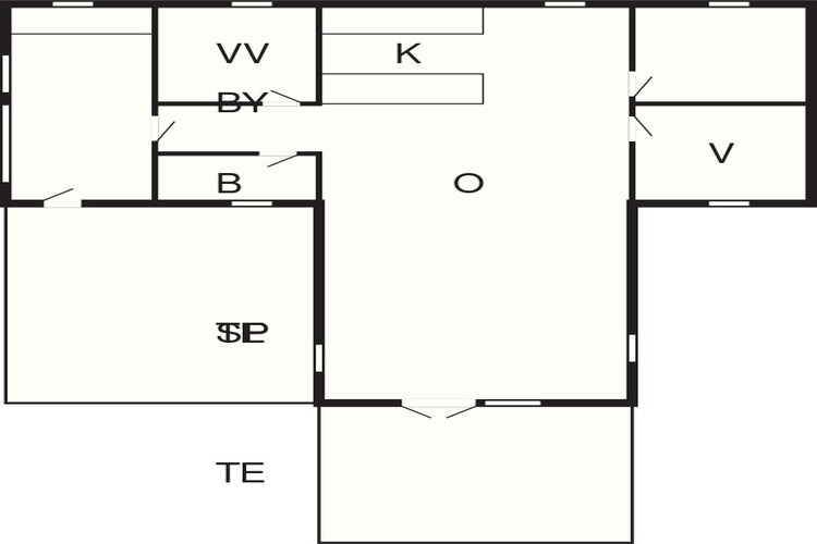 6 persoons vakantie huis in Højslev-By Traum-Plattegrond