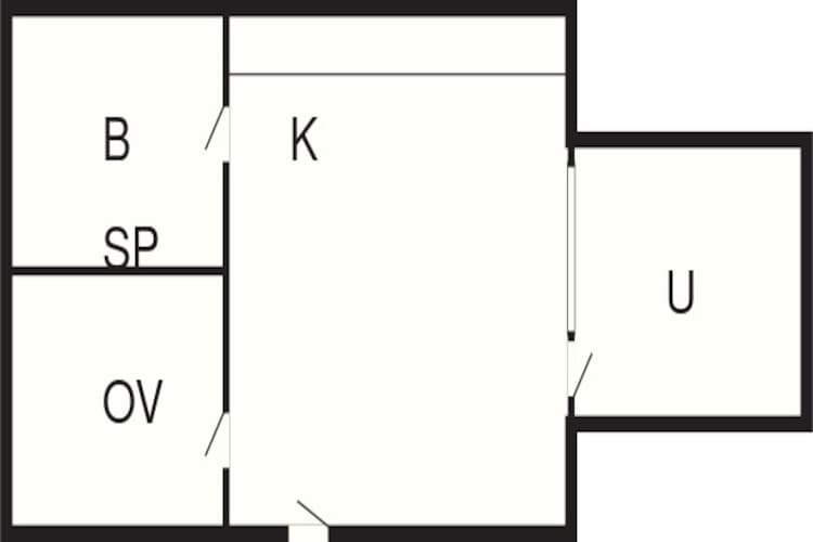 4 Personen Ferienhaus in Skærbæk-By Traum-Grundriss