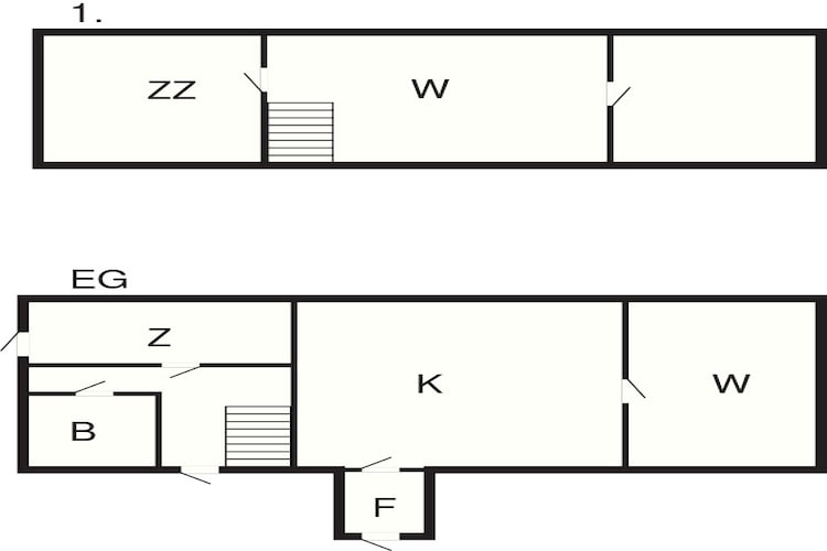 6 person holiday home in Löderup-By Traum-Floor plan