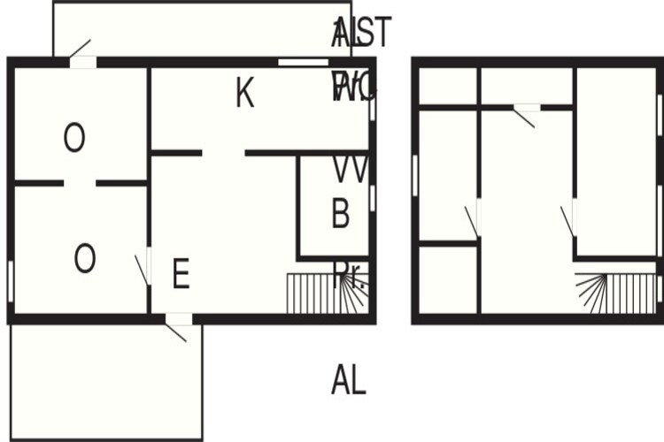 8 persoons vakantiehuis in HOVA - Plattegrond