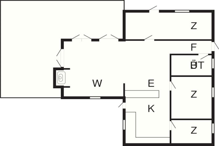 6 persoons vakantie huis in Græsted-By Traum-Plattegrond