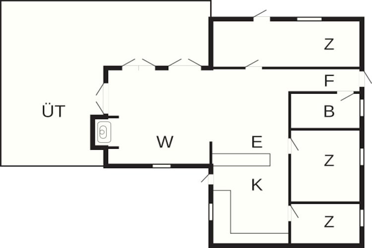 6 persoons vakantie huis in Græsted-By Traum-Plattegrond