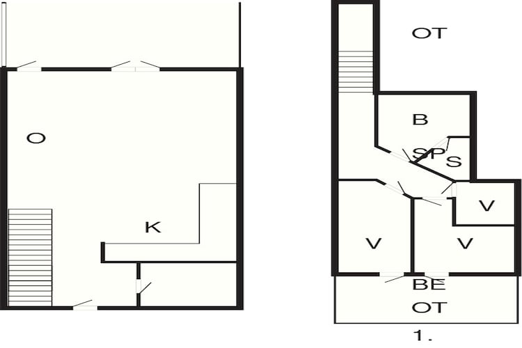 4 Personen Ferienhaus in Ringkøbing-By Traum - Grundriss
