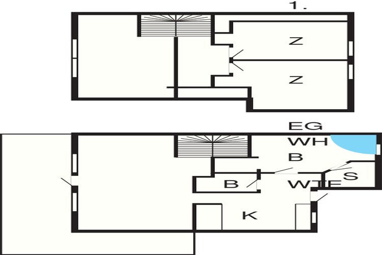 4 persoons vakantie huis in Ringkøbing-By Traum-Plattegrond