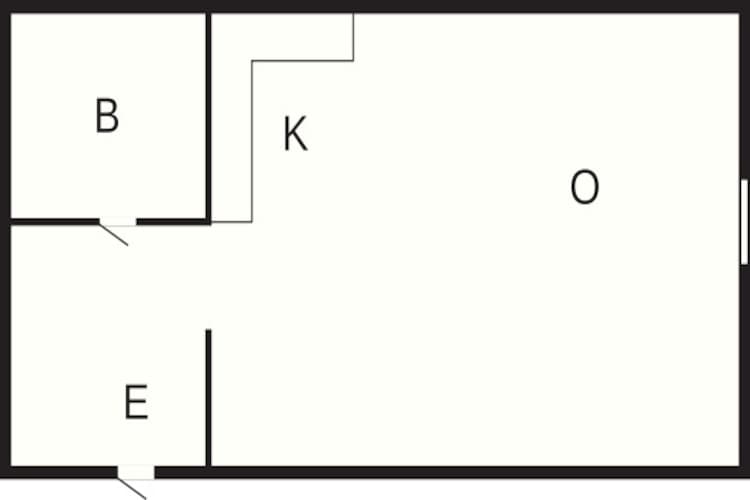 Akersberga Apartment in der Nähe des Meeres-Grundriss
