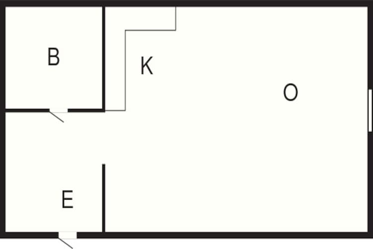 Akersberga Apartment in der Nähe des Meeres - Grundriss