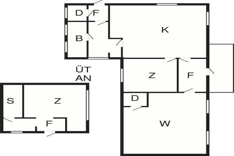 Maison de vacances pour 7 a JÄRBO-By Traum-Plan d'étage