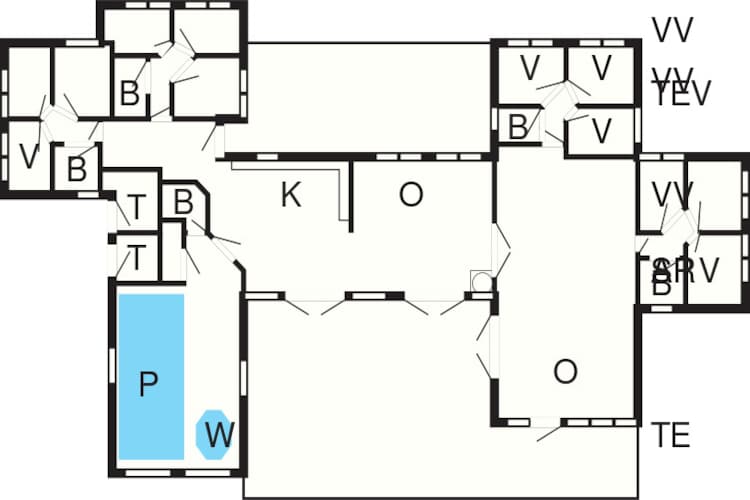 30 person holiday home in Sydals-Floor plan